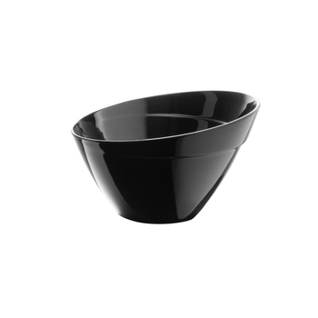 Tál BALANCE melaminból, fekete, 24.5x15 cm, 2.5 l | APS 85042