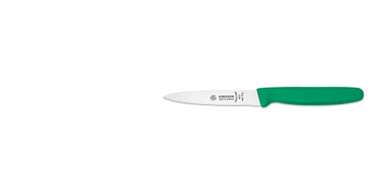 Hámozókés hullámos éllel - 10 cm, zöld | GIESSER MESSER 8315 wsp 10 gr