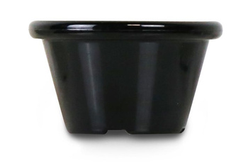 Ramekin tálka 45 ml fekete - 12 db-os készlet | HENDI 565605