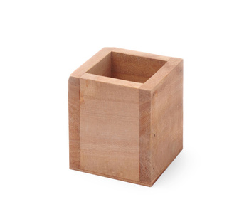 Evőeszköztartó fa 8x8x9.5 cm | HENDI 664186