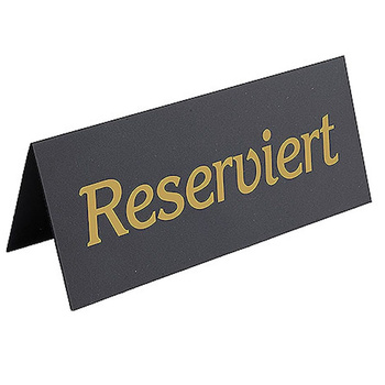 Információs tábla „Reserviert” asztalra, 120x50 mm | CONTACTO 6769/120