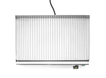 Elektromos grilllap Kitchen Line, bordázott, 2.4 kW, 51,8x33 cm | HENDI 154953