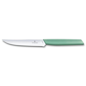 Kés steakhez Swiss Modern mentazöld | VICTORINOX 6.9006.12W41