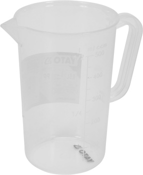 Mérőkancsó polipropilénből 0,5 l | YATO YG-07282
