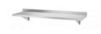 Fali polc 2 konzollal, 100x30x25 cm | HENDI 816493