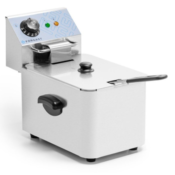 Elektromos fritőz 1 medencés 4 l, 2 kW, 230 V | FORGAST FG09004
