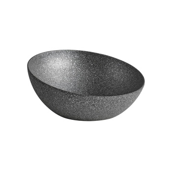 Tál FROSTFIRE, bevonatos alumínium, 32.5x14 cm, 1.9 l, fekete pöttyös | APS 30010
