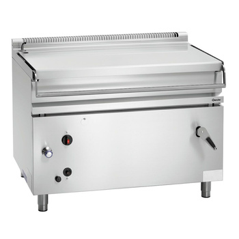 Gasztronómiai gázüzemű serpenyő - 120 l G120LHK | BARTSCHER 1930511