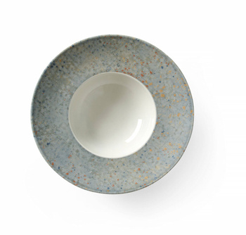 Tésztástányér Drops Collection - átm. 27,5 cm, szürke | HENDI 778920