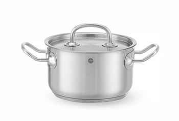 Közepes rozsdamentes acél fazék - 1,7 l Kitchen Line | HENDI 836101