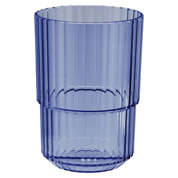 Tritán pohár LINEA, kék színű 400 ml, 8.5x12 cm, 48 darabos készlet | APS 10588