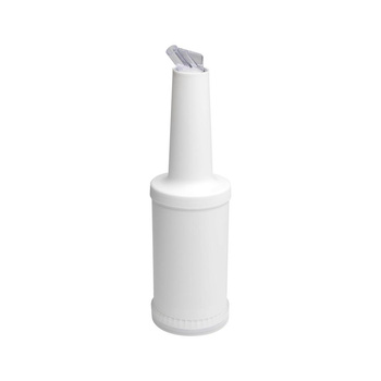 Bárpulti adagoló fehér, átlátszó elemekkel, 850 ml, 33 cm | APS 93147