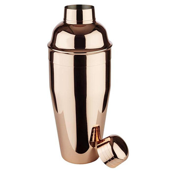Shaker dugóval „BLEND”, rozsdamentes acél, réz színű, 700 ml | APS 93212