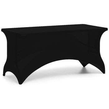 Huzat cateringasztalhoz 183x76 cm fekete | FORGAST FG03816