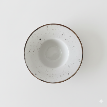Pastástányér Still Rustic krémszínű 23 cm | KERA CERAMIKA 14.10/R.K