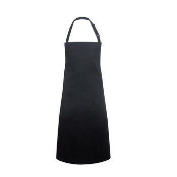 Vízálló Basic kötény csatos pántokkal 72 x 86 cm fekete | KARLOWSKY BLS 7-1-Stck