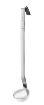 Merőkanál Monoblokk Profi Line, rozsdamentes acél, 30 cm, 50 ml | HENDI 540107