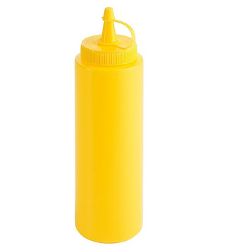 Adagolószósz-diszpenzer sárga, 0,25 l, 19 cm | CONTACTO 1460/253