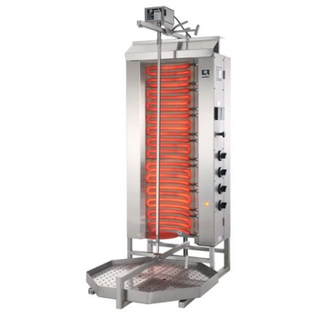 Gyros (kebab) elektromos, 80 kg, 10.5 kW | POTIS E-4