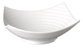 Tál GLOBAL BUFFET melaminból, fehér, 40x40x13,5 cm, űrtartalom 5 l | APS 83787
