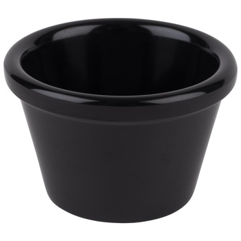 Mártogatós tálka CASUAL, fekete, melaminból, 6x4 cm, 50 ml | APS 83798
