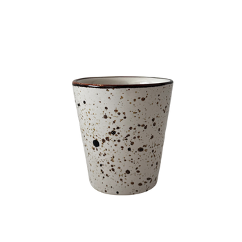 Bögre HARNAŚ Rustic krémszínű 0,3 l fül nélkül | KERA CERAMIKA 1.31.RUSTIC KREM