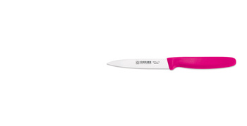Kés hámozáshoz - 10 cm, rózsaszín | GIESSER MESSER 8315 sp 10 pi