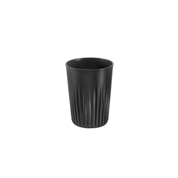 TO GO többször használható bögre, fekete színű, átmérő 8,5 cm, 300 ml | APS 66932