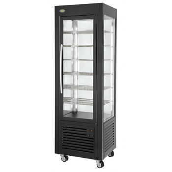 Hűtött bemutatóvitrin 360 l, dinamikus hűtés, ezüst, 230 V | ROLLER GRILL RD 60 F