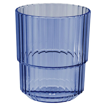 Tritán pohár LINEA, kék színű 300 ml, 8.5x10 cm, 48 darabos készlet | APS 10587