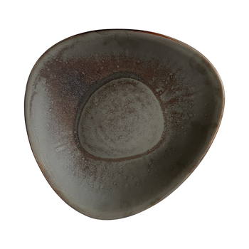 Mély tányér Delta Cristall hematit 27 cm | KERA CERAMIKA 15.6/C.HEM