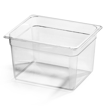 GN 1/2 tárolóedény, 20 cm, polikarbonátból, 11,5 l | FORGAST FG06722