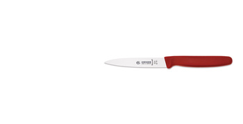 Hámozókés - 10 cm, piros | GIESSER MESSER 8315 sp 10 r