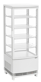 Hűtő vitrin Mini 98L2T fehér | BARTSCHER 700498