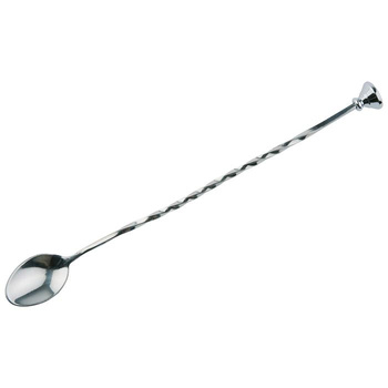 Koktélkanál kúpos muddlerrel, 28 cm | APS 93134