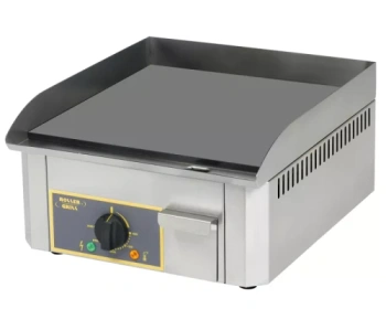 Elektromos sima grillezőlap, 40x40 cm, 3 kW, 230 V | ROLLER GRILL PSR 400 E