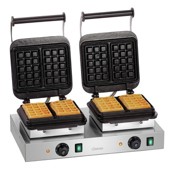 Elektromos dupla gofrisütő 2BW160-101 | BARTSCHER 370193