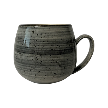 Bögre Oskar Still Rustic szürke 0,4 l | KERA CERAMIKA 1.34/R.SZ