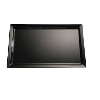 Tálca PURE melaminból fekete GN 1/3 | APS 83491