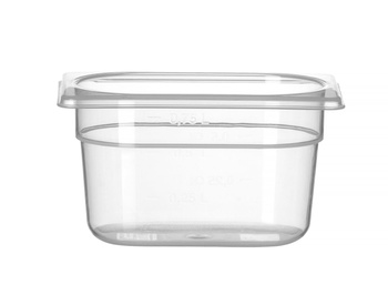 GN 1/9 edény 10 cm mély Profi Line polipropilénből | HENDI 880524