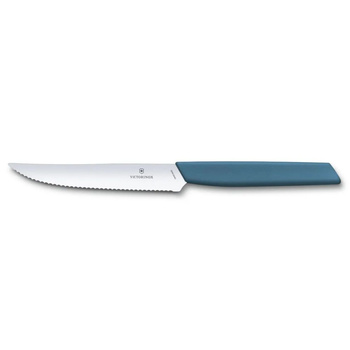 Kés steakekhez Swiss Modern búzavirágkék | VICTORINOX 6.9006.12W2