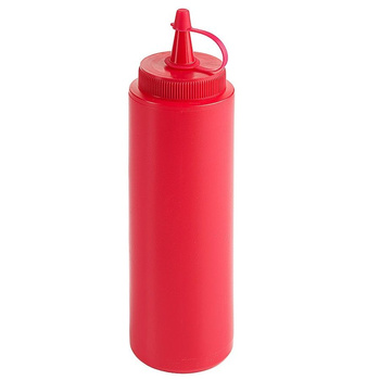 Adagolószósz-kiöntő piros, 250 ml, 19 cm | CONTACTO 1460/252