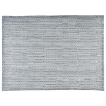 Alátét az asztalra TIRA, PVC, acélszínű, 45x33x0,1 cm | APS 60527