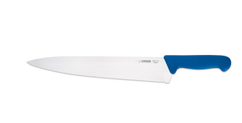 Séfkés hullámos éllel - 31 cm, kék | GIESSER MESSER 8455 w 31 b