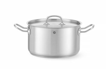 Rozsdamentes acél közepes fazék - űrtart. 5,5 l Kitchen Line | HENDI 836309