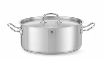 Rozsdamentes acél alacsony fazék - űrtartalom 7,4 l Kitchen Line | HENDI 836033