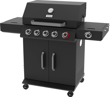 Grillgáz 5+1 19kW fekete | YATO YG-20031