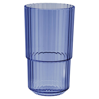 Tritán pohár LINEA, kék színű 500 ml, 8.5x15 cm, 48 darabos készlet | APS 10589