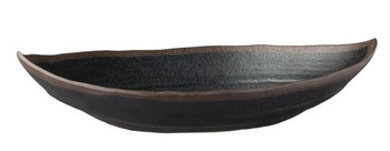 Tál MARONE, melamin, fekete - barna, 25,5x14x5,5 cm, 400 ml | APS 84100