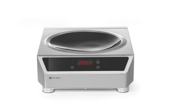 Indukciós wok tűzhely, 3,5 kW, 230 V | HENDI 239766